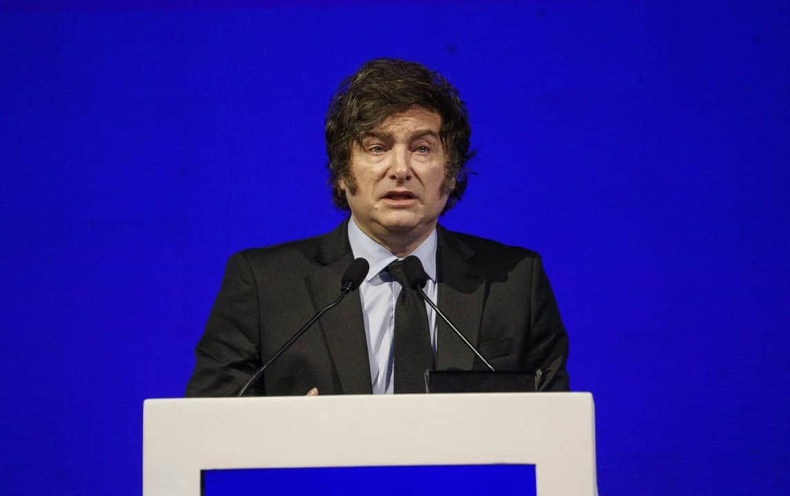 Denunciaron penalmente a Javier Milei por su discurso en el colegio ORT
