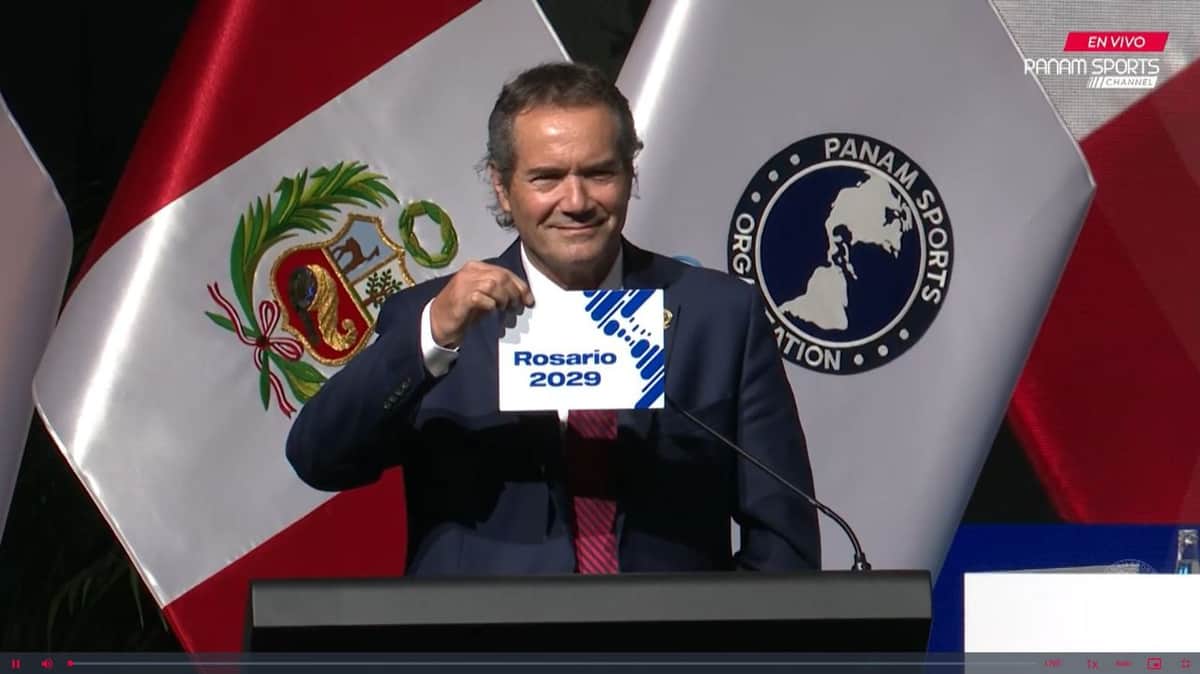 Rosario fue elegida sede de los Juegos Panamericanos Junior 2029
