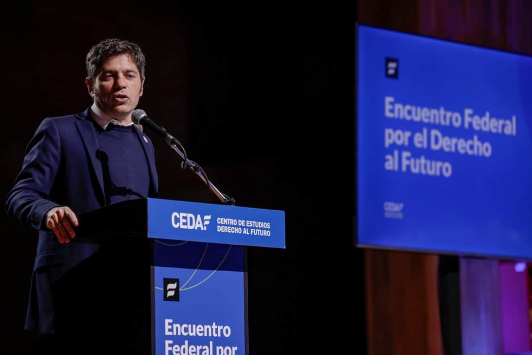 Kicillof prepara el lanzamiento nacional del Movimiento Derecho al Futuro con un plenario federal