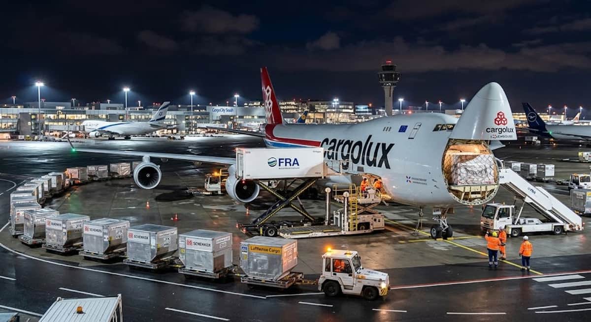 Carga aérea mundial acelera en julio y consolida el protagonismo de Asia, Europa y Norteamérica