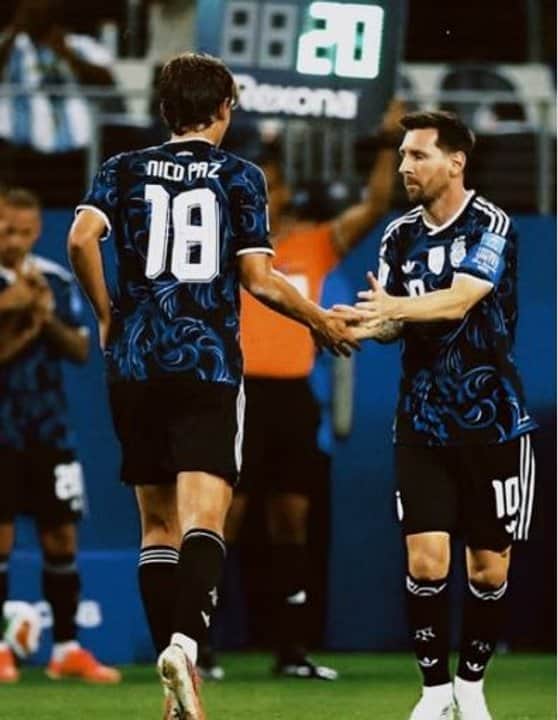 La despedida de Nico Paz para Messi: “Conseguiste lo que tanto te merecías”