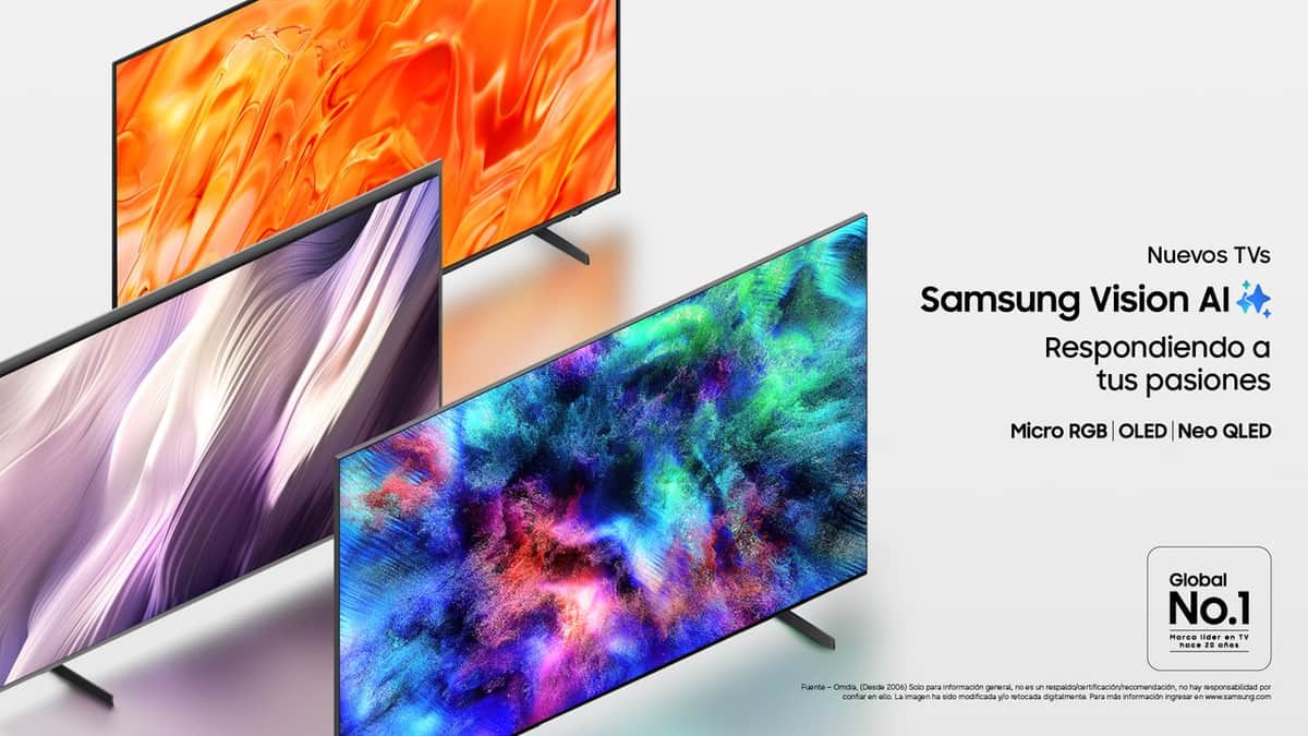 Samsung Argentina presentó su nueva línea de pantallas Vision AI con tecnología Micro RGB, OLED y Neo QLED