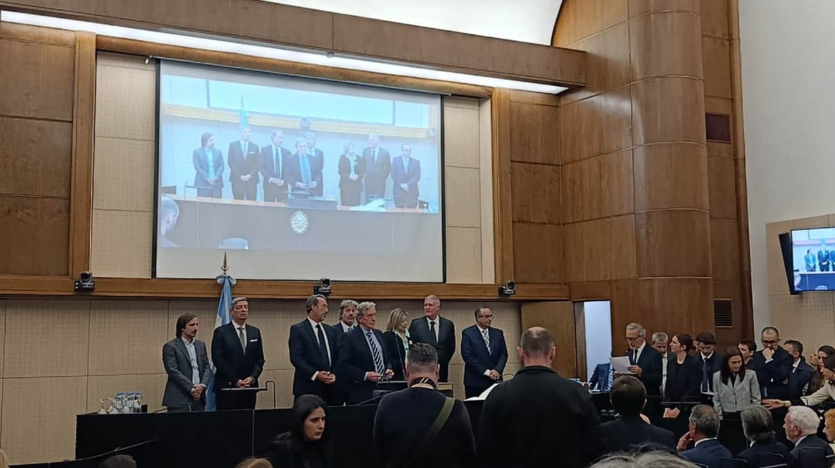 En una multitudinaria ceremonia, Bertuzzi y Yadarola juraron como jueces de la estratégica Cámara Federal