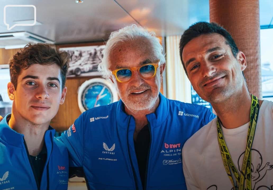 Scaloni apareció en el GP de Italia de Fórmula 1: "Ahora estoy disfrutando"