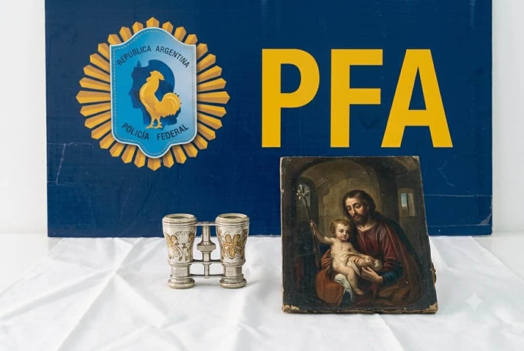 Recuperaron piezas robadas del Museo Nacional de Arte Decorativo