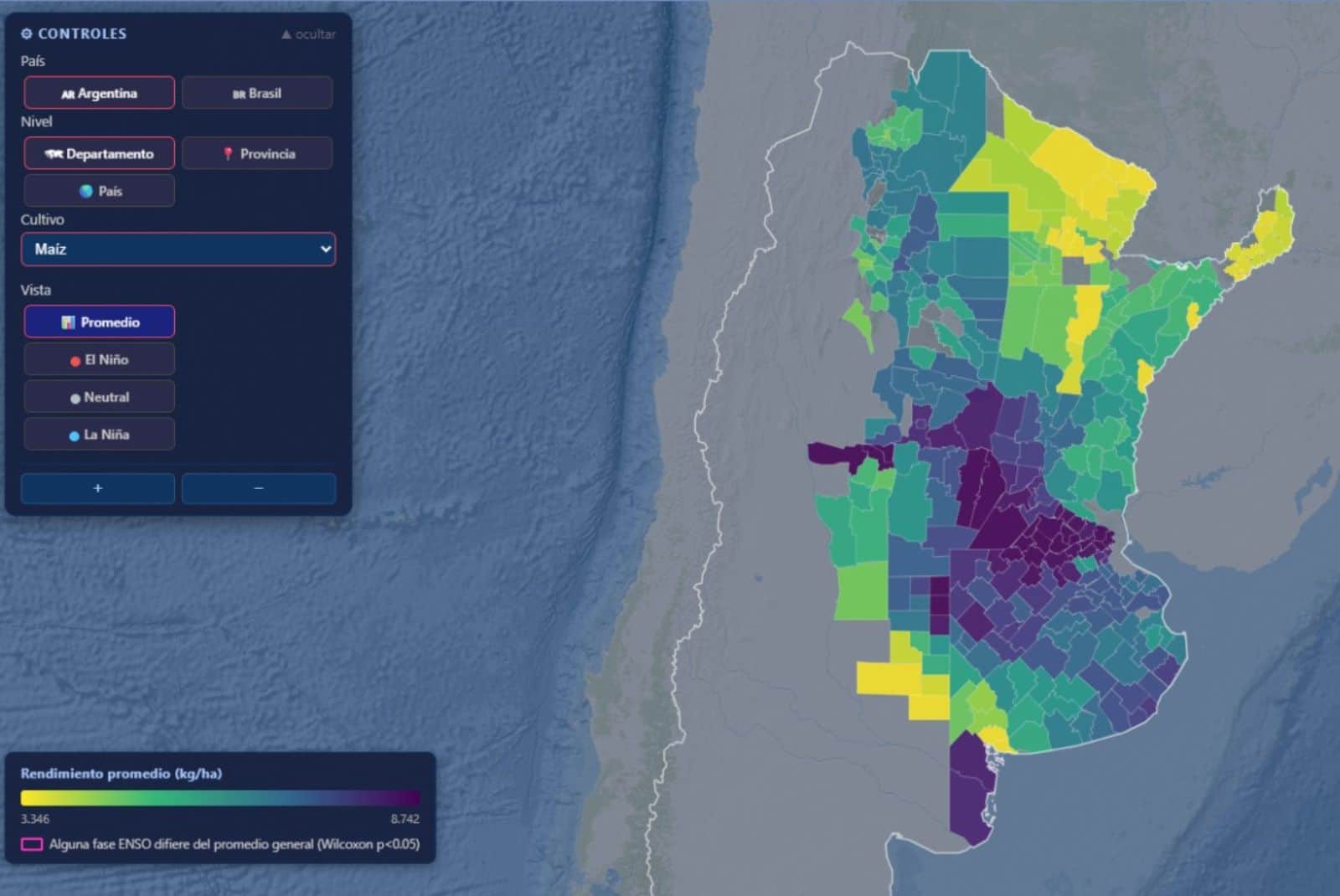 Con 35 años de datos, el INTA y el Conicet lanzaron AgroENSO, una herramienta para medir cuánto puede beneficiar o perjudicar El Niño a los cultivos