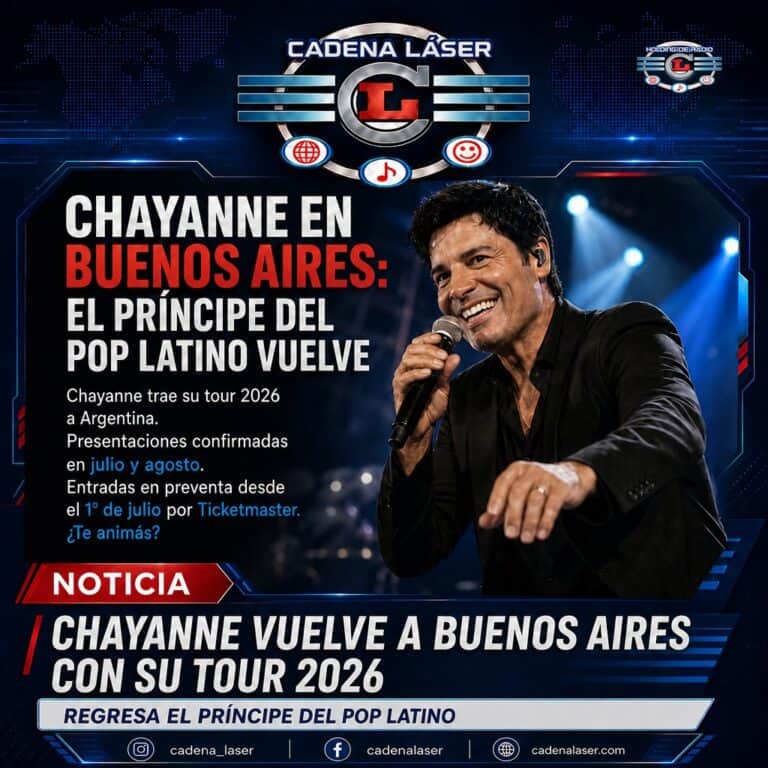 EL PRÍNCIPE DEL POP LATINO VUELVE