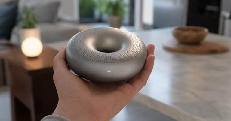 Confirman cómo será el nuevo dispositivo físico de OpenAI: un parlante sin pantalla, con forma de dona y movimiento propio