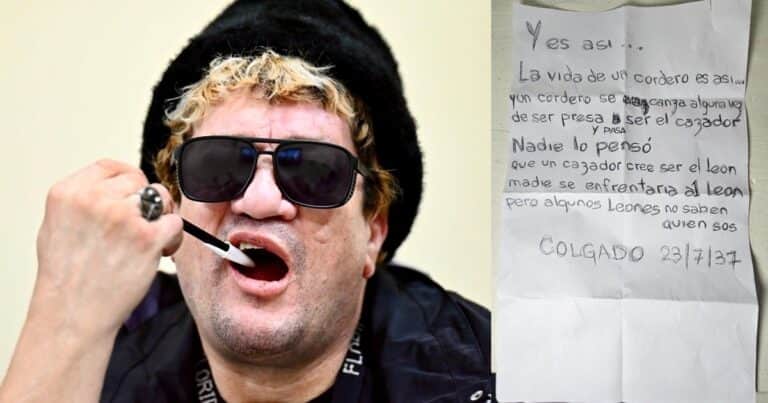 «La vida de un cordero es así»: el texto qué escribió «Pity» Álvarez en un papel durante el juicio en su contra