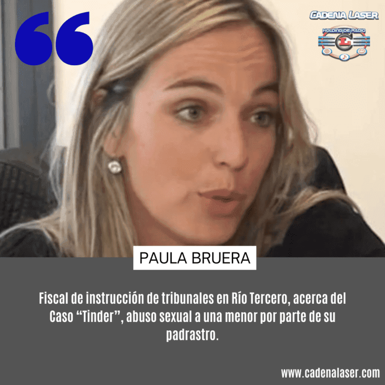 NOTA: Paula Bruera