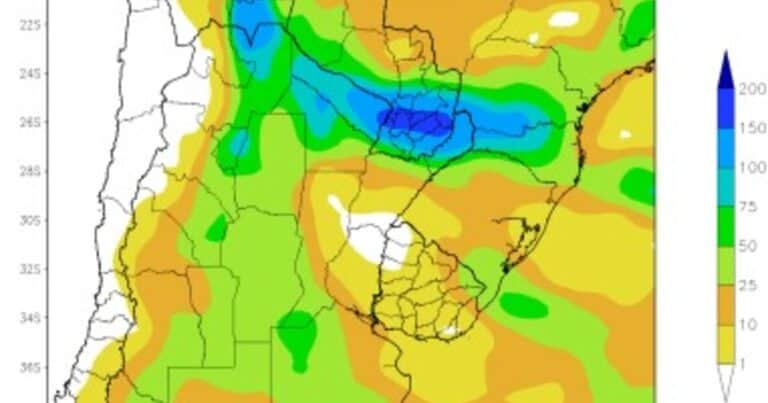 Empieza el otoño: lluvias abundantes en una de las regiones del país para el fin de semana largo