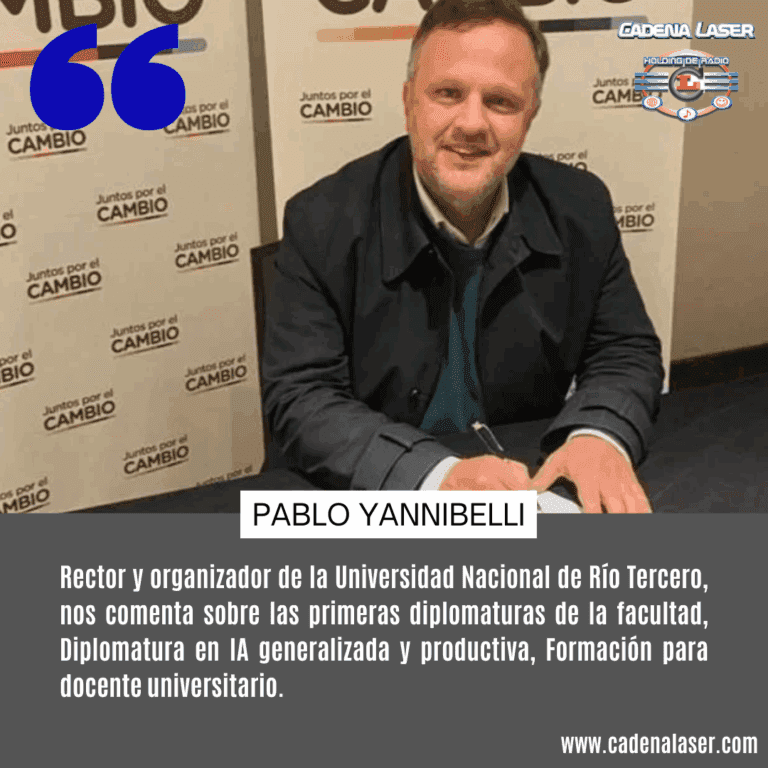 NOTA: Pablo Yannibelli