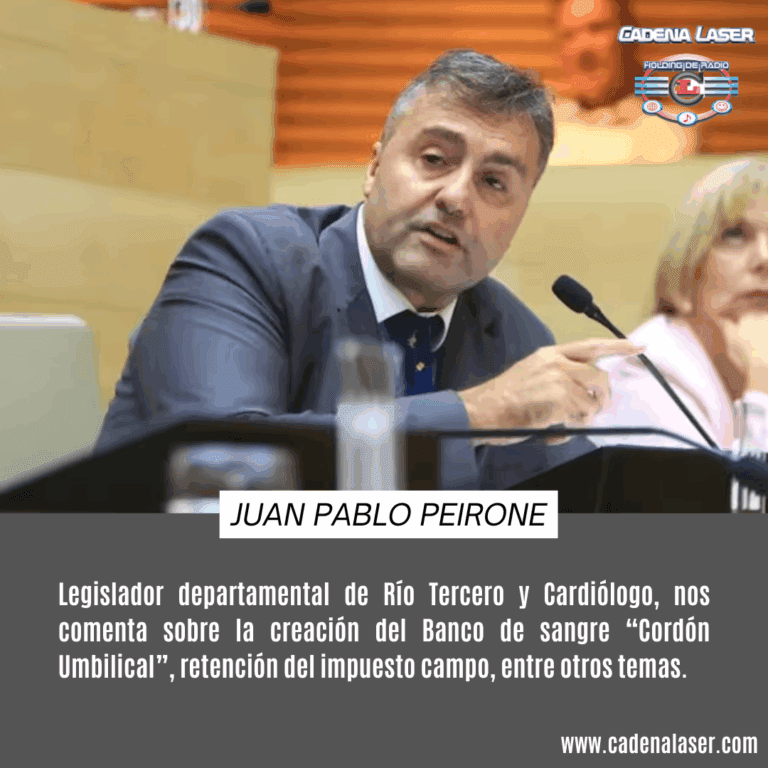 NOTA: Juan Pablo Peirone