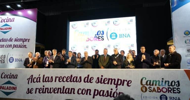 Con más de 550 emprendedores, se inauguró una nueva edición de Caminos y Sabores