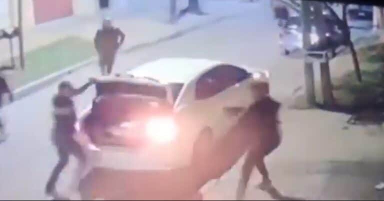 Un gendarme se defendió a los tiros de cinco ladrones cuando volvía de un cumpleaños con su familia
