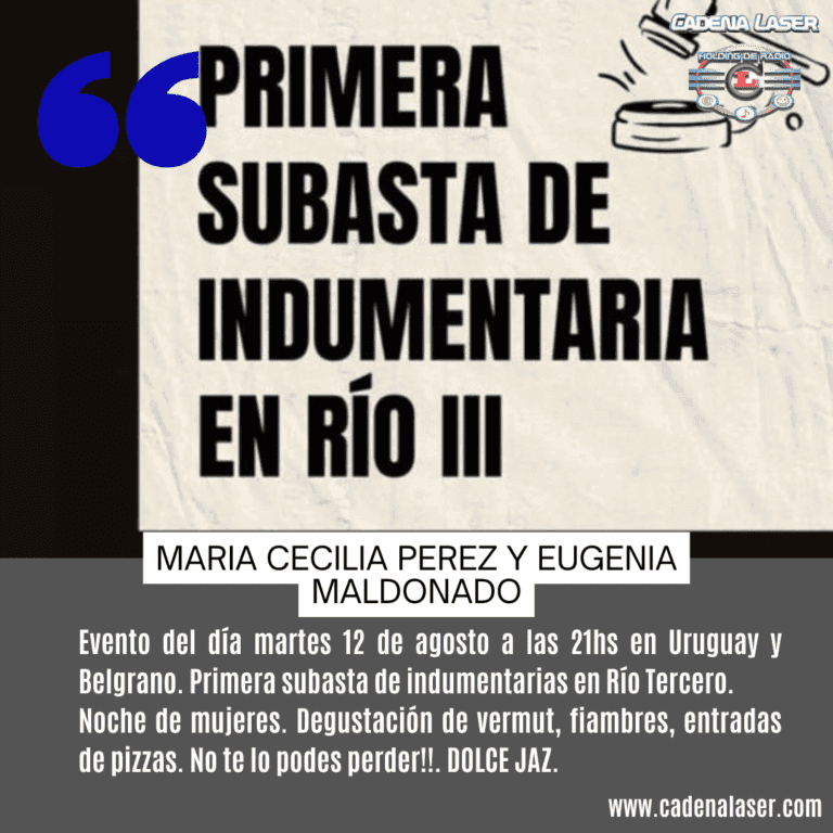 NOTA: Maria Cecilia Perez y Eugenia Maldonado