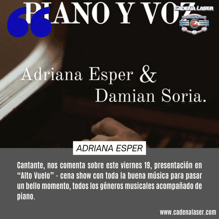 NOTA: Adriana Esper