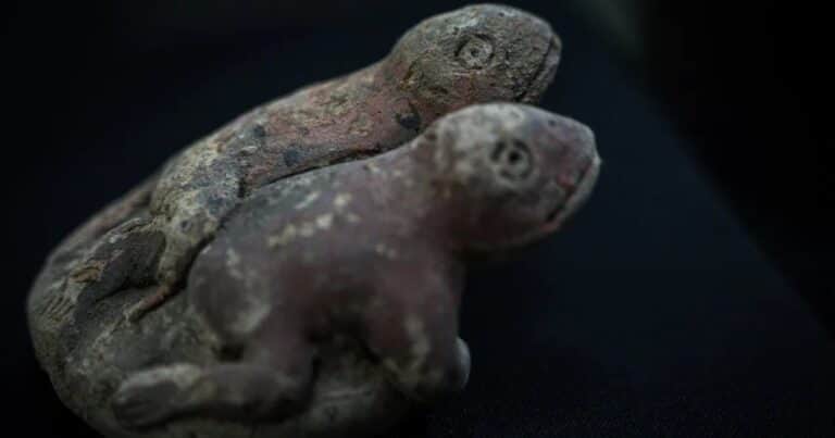Descubren en Vichama una estatuilla de hace 3.800 años que narra antiguos cambios climáticos