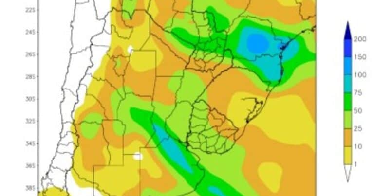 Calor, tormentas y luego posibles heladas: la semana de contrastes que se viene para el campo
