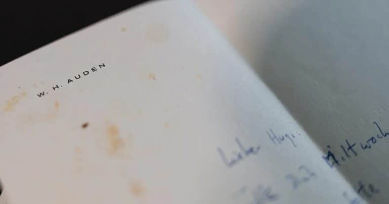 Descubren un centenar de cartas inéditas del escritor W. H. Auden a un amante austríaco