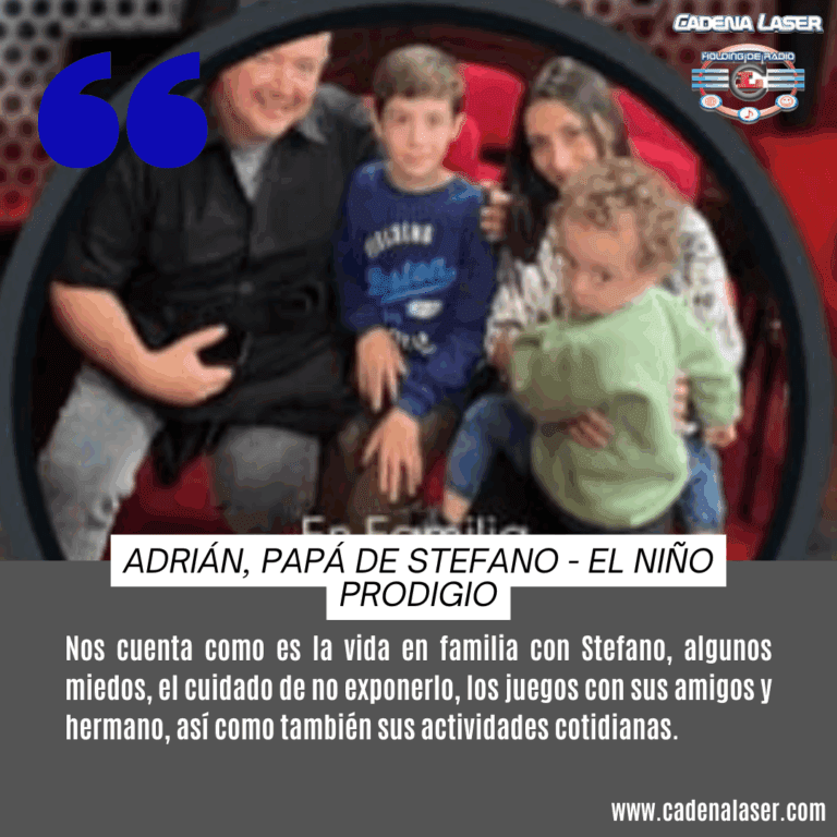 NOTA: Papá de stefano – el niño prodigio