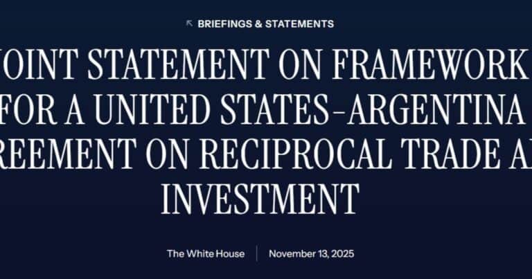 Según la letra del acuerdo comercial, Milei aceptó 12 compromisos con Trump y Estados Unidos 1 con Argentina