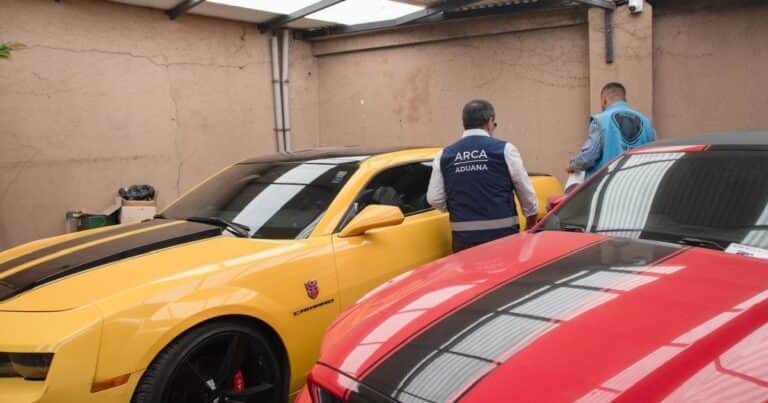 Secuestraron autos de lujo que habían ingresado de forma irregular a la Argentina
