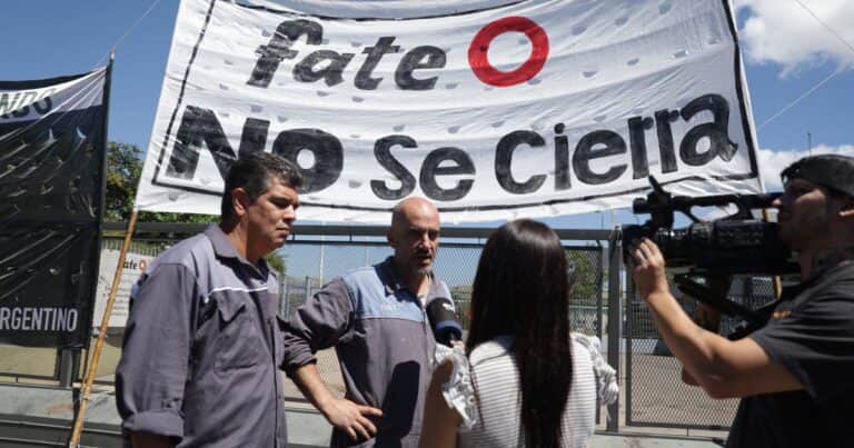 Cierre de FATE: el Gobierno recibe mañana a la empresa y al gremio, en medio de tensiones por los despidos