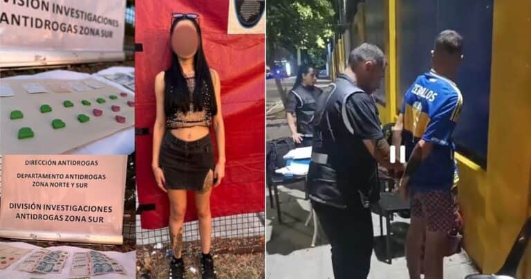 Una mujer detenida con pastillas de éxtasis y un prófugo capturado en la cancha de Boca, en operativos de seguridad del fin de semana largo