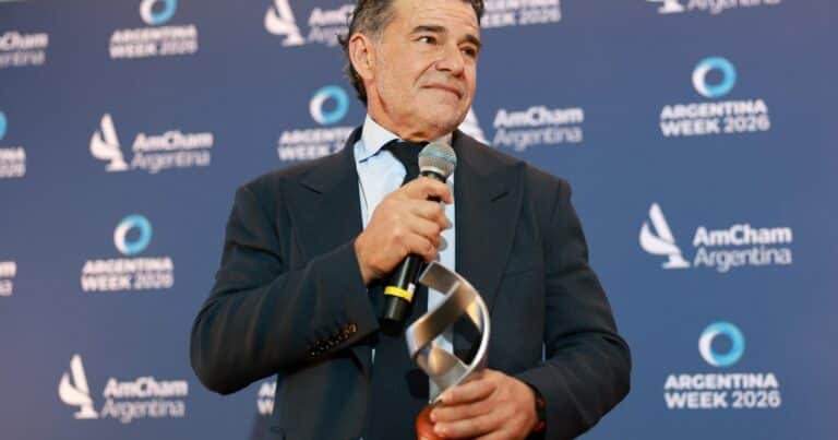 Miguel Galuccio fue distinguido como el empresario del año por AmCham