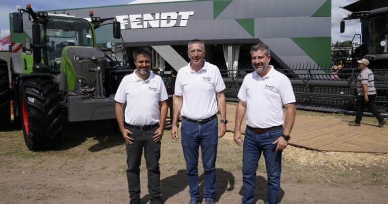«Lo mejor que tenemos»: una marca alemana premium de maquinaria agrícola debutó en Expoagro