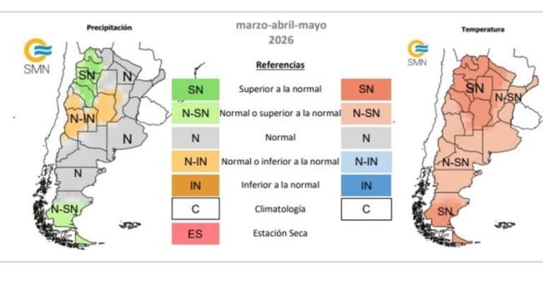 Los mapas clave para el campo en el trimestre que comienza