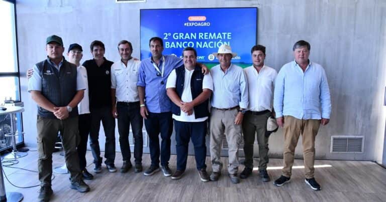 Con renovado entusiasmo, se presentó al 2° Gran Remate Banco Nación