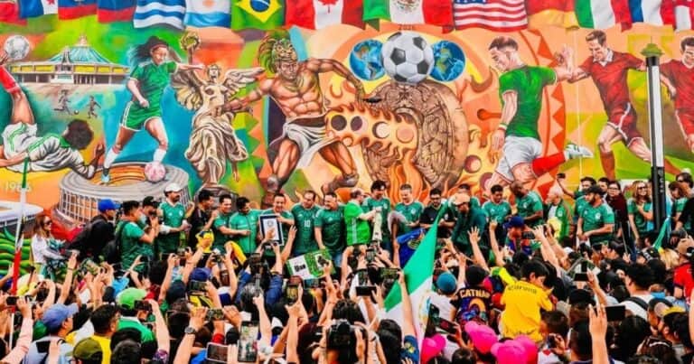 Rumbo al Mundial 2026, México obtuvo un nuevo récord Guinness con el mural «más grande del mundo»