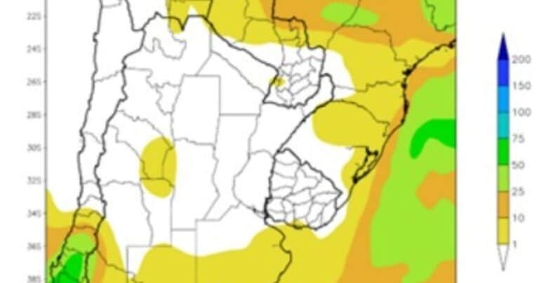 Ascenso de la temperatura, lluvias escasas y heladas: el panorama climático para la próxima semana