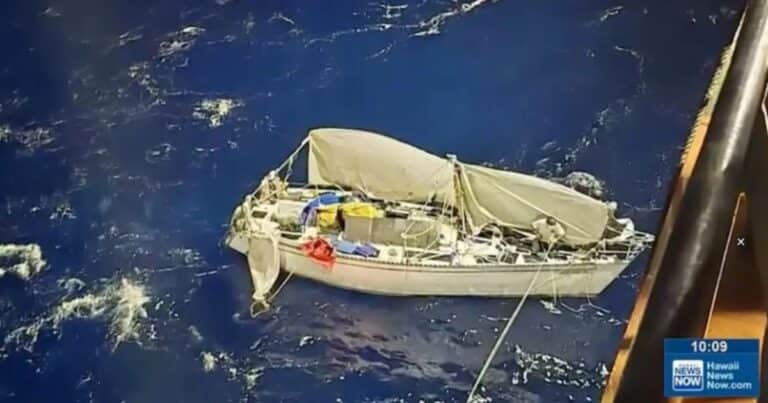 El milagro de Kai Sato: estuvo desparecido en el mar 30 días y acaba de ser hallado con vida