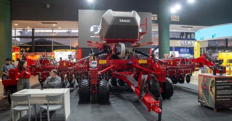 Una sembradora única en el mercado, la gran atracción de Tanzi en La Rural 2026