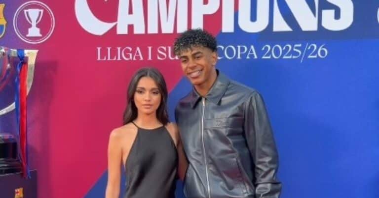 Lamine Yamal y su novia en la final del Mundial 2026: así lo acompañó durante todo el torneo