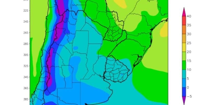 El Niño comienza a mostrar sus cartas: anticipan lluvias, heladas y un vaivén de temperaturas para la semana próxima