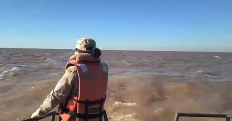 Encontraron el último cuerpo del último pescador desaparecido en el Río de la Plata