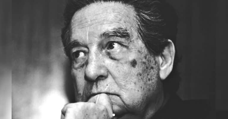 Octavio Paz, poeta mexicano: “Amar es desnudarse de los nombres”