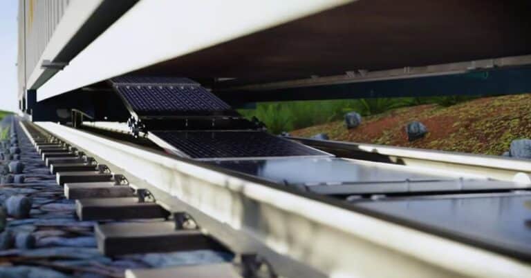Suiza puso paneles solares entre las vías del tren y el primer resultado sorprendió a los ingenieros