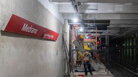 Cerrarán por tres meses la estación Medrano de la línea B de subterráneos