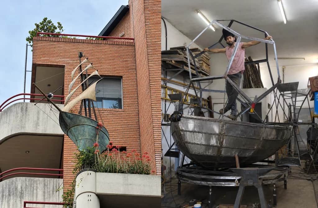 Dos barcos que navegan por la historia de Córdoba