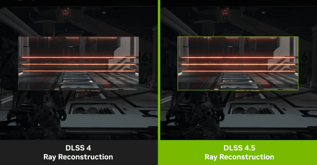 Nvidia lanza DLSS 4.5 Ray Reconstruction: así es la nueva IA que mejora la imagen de tus juegos sin tener que cambiar de gráfica