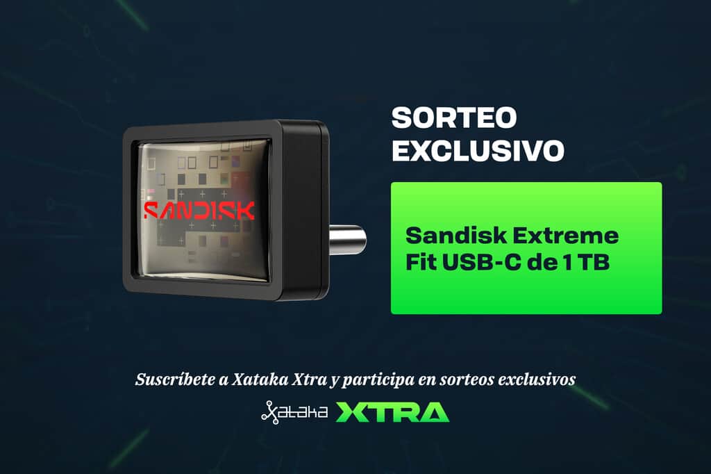 ¡Últimas horas para participar en el sorteo de un Sandisk Extreme Fit USB-C de 1 TB! Solo para miembros de Xataka Xtra