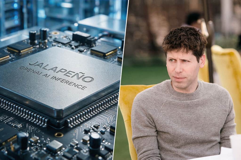 OpenAI ya tiene listo su chip de inferencia. Se llama Jalapeño y ha conseguido algo inesperado: superar a Nvidia