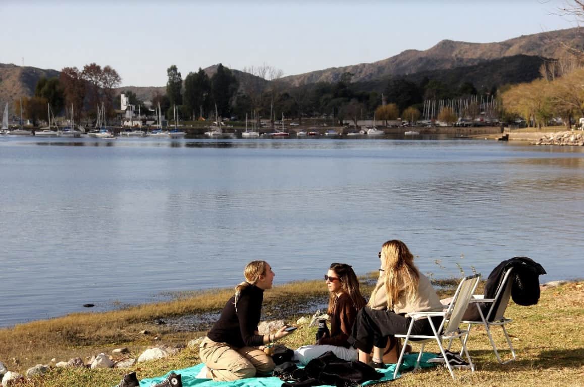 Villa Carlos Paz: miércoles templado y un jueves más fresco e inestable