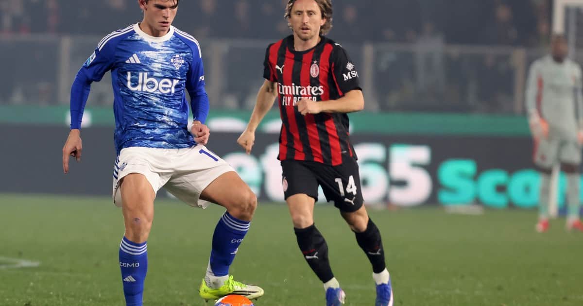 El enorme reconocimiento de Modric a Nico Paz: lo eligió como el mejor de la Serie A