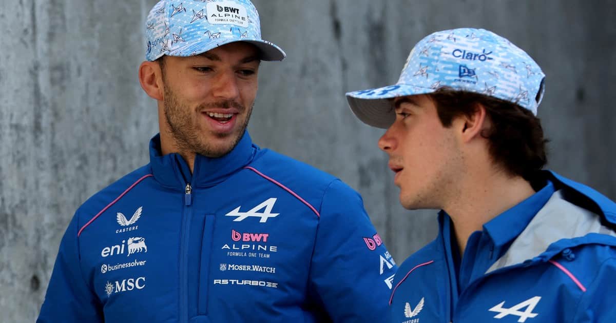 Atento, Colapinto: Alpine y el cambio de pilotos que informó para el GP de Monza